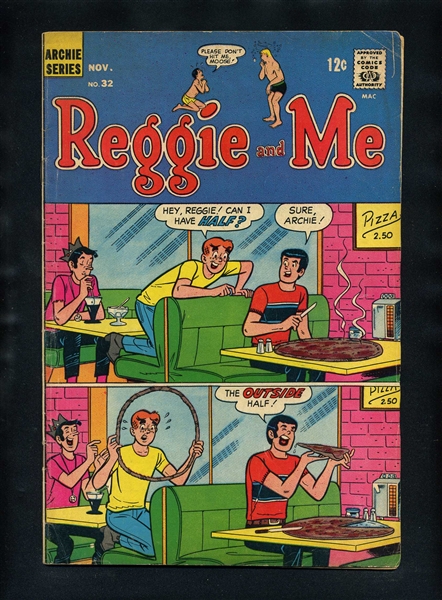 Reggie and Me #32 FN 1968 Archie Comic Book